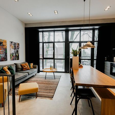 Modern And Spacious Loft Type Apartment 8 With Free Private Parking By "Owl Jazz Apartments" Kaunas Kültér fotó
