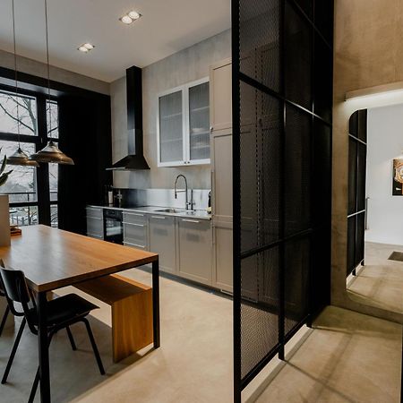 Modern And Spacious Loft Type Apartment 8 With Free Private Parking By "Owl Jazz Apartments" Kaunas Kültér fotó