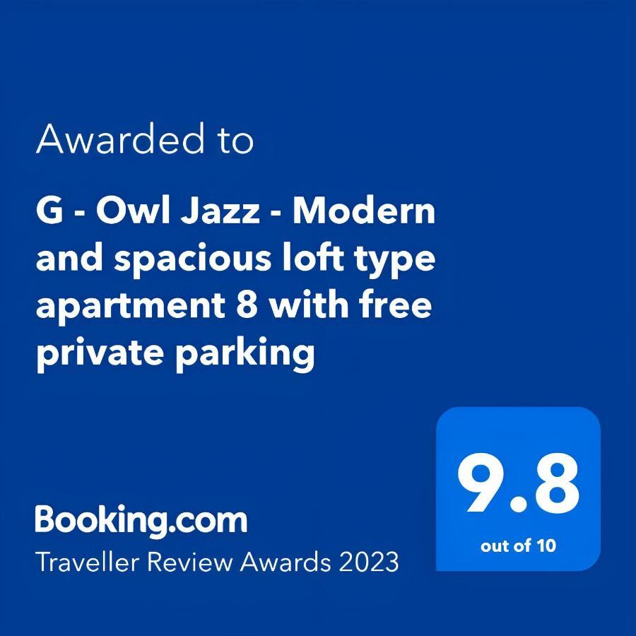 Modern And Spacious Loft Type Apartment 8 With Free Private Parking By "Owl Jazz Apartments" Kaunas Kültér fotó