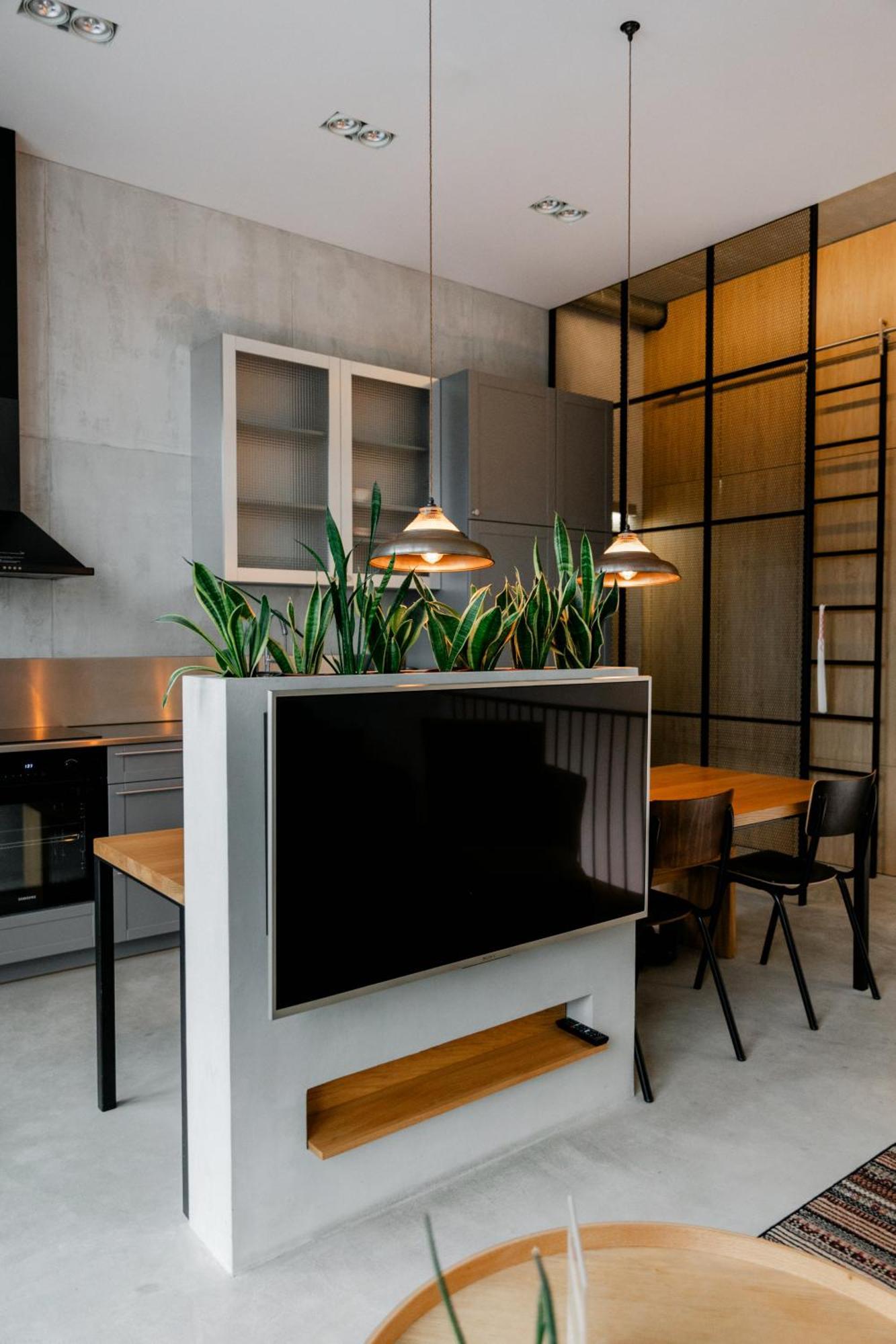 Modern And Spacious Loft Type Apartment 8 With Free Private Parking By "Owl Jazz Apartments" Kaunas Kültér fotó