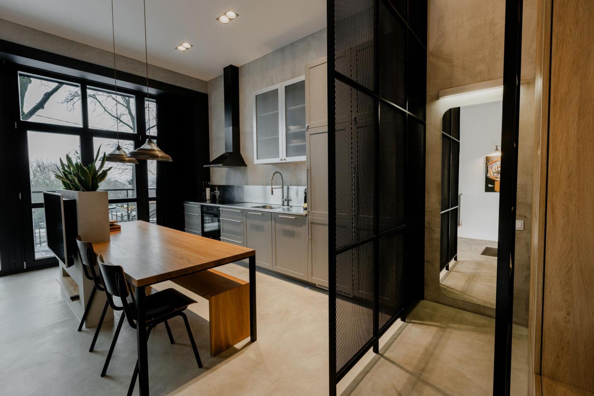 Modern And Spacious Loft Type Apartment 8 With Free Private Parking By "Owl Jazz Apartments" Kaunas Kültér fotó